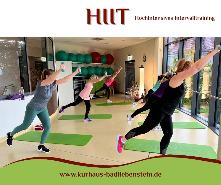 Bild zur Veranstaltung: HIIT -hochintensives Intervalltraining-